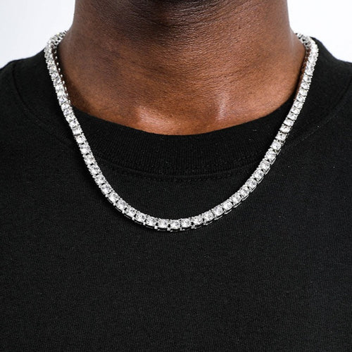 Tennis Chain Diamond Necklace