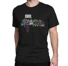 Load image into Gallery viewer, Jesus Saves Superhero Tee